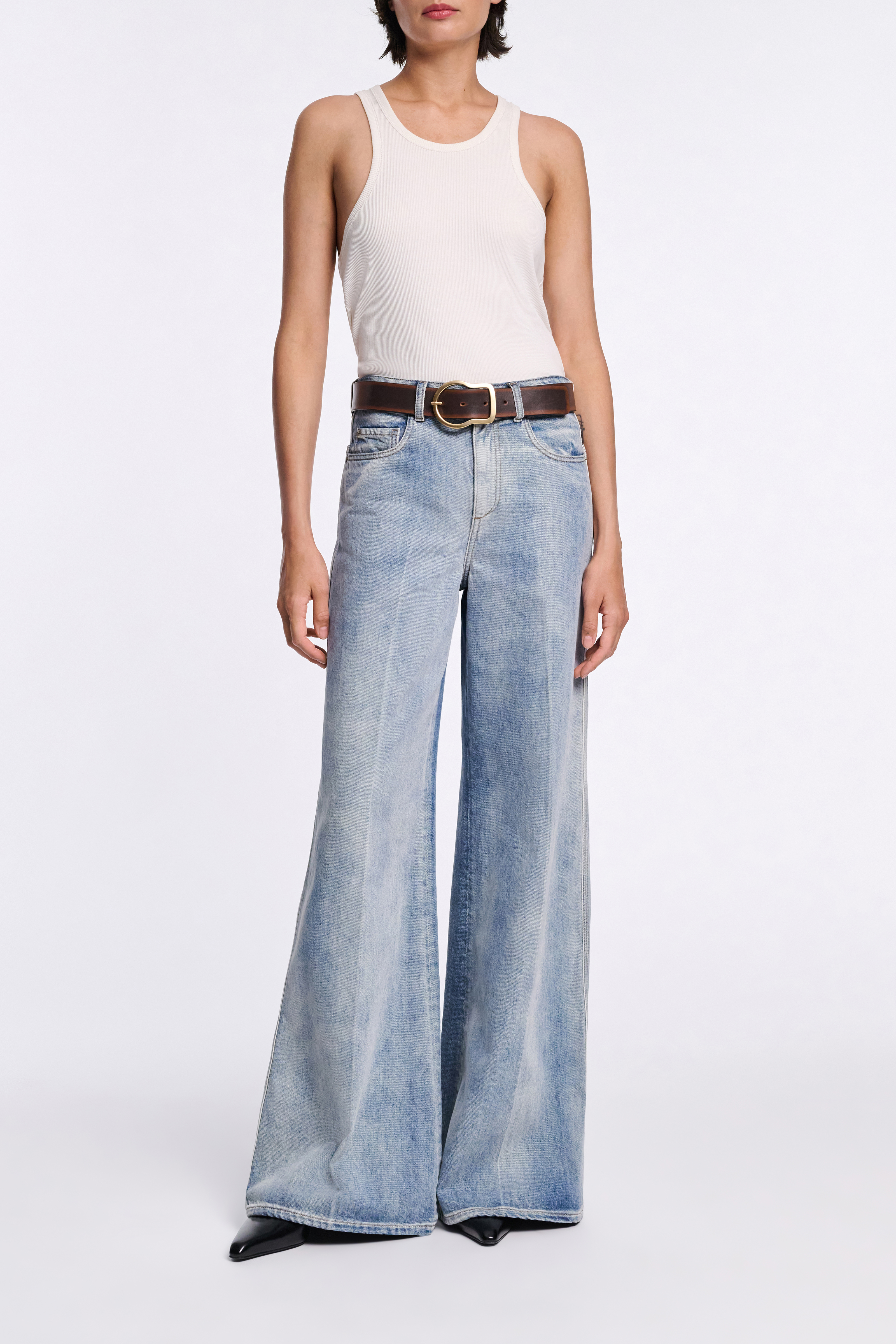 Dorothee Schumacher Wide leg jeans vintage blue